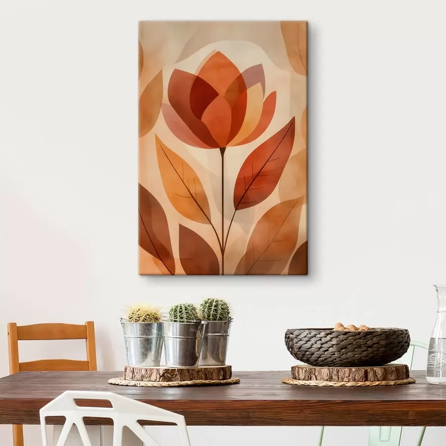 Wandbilder Boho-Blumen s48712