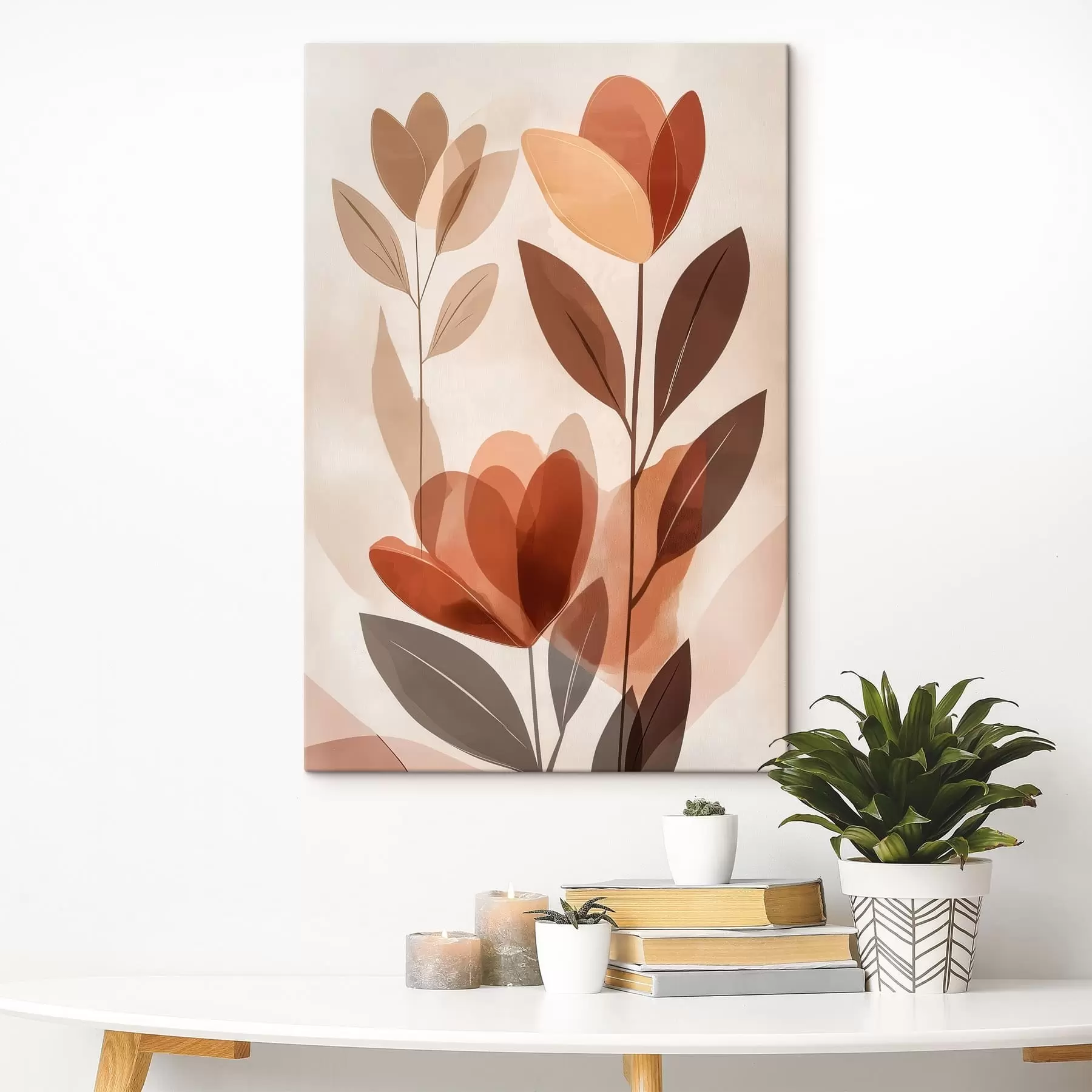 Wandbilder Boho-Blumen s48713