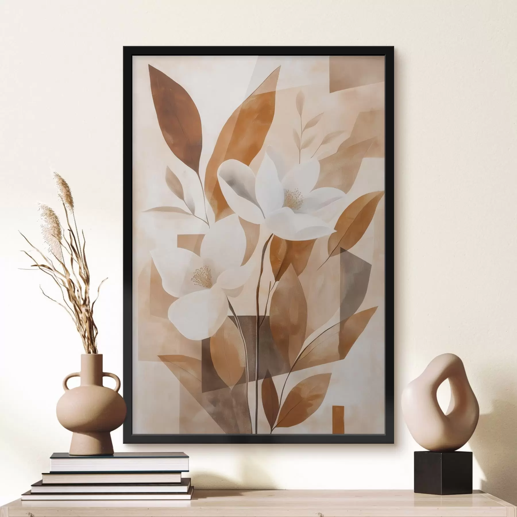 Fototapete Boho-Blumen f48711
