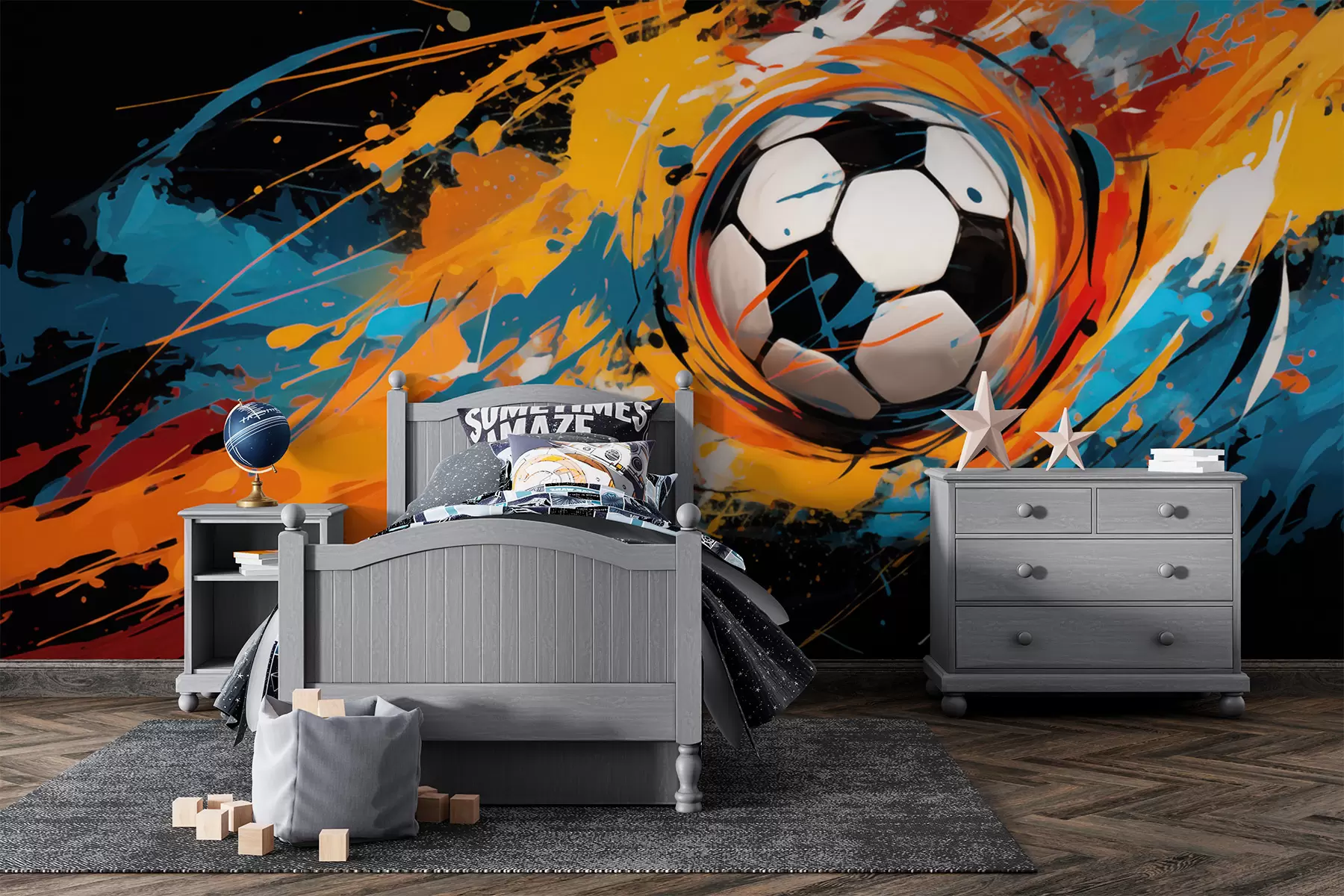 Fototapete Fußball w05460