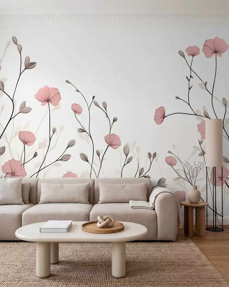 Fototapete Wildblumen w05485