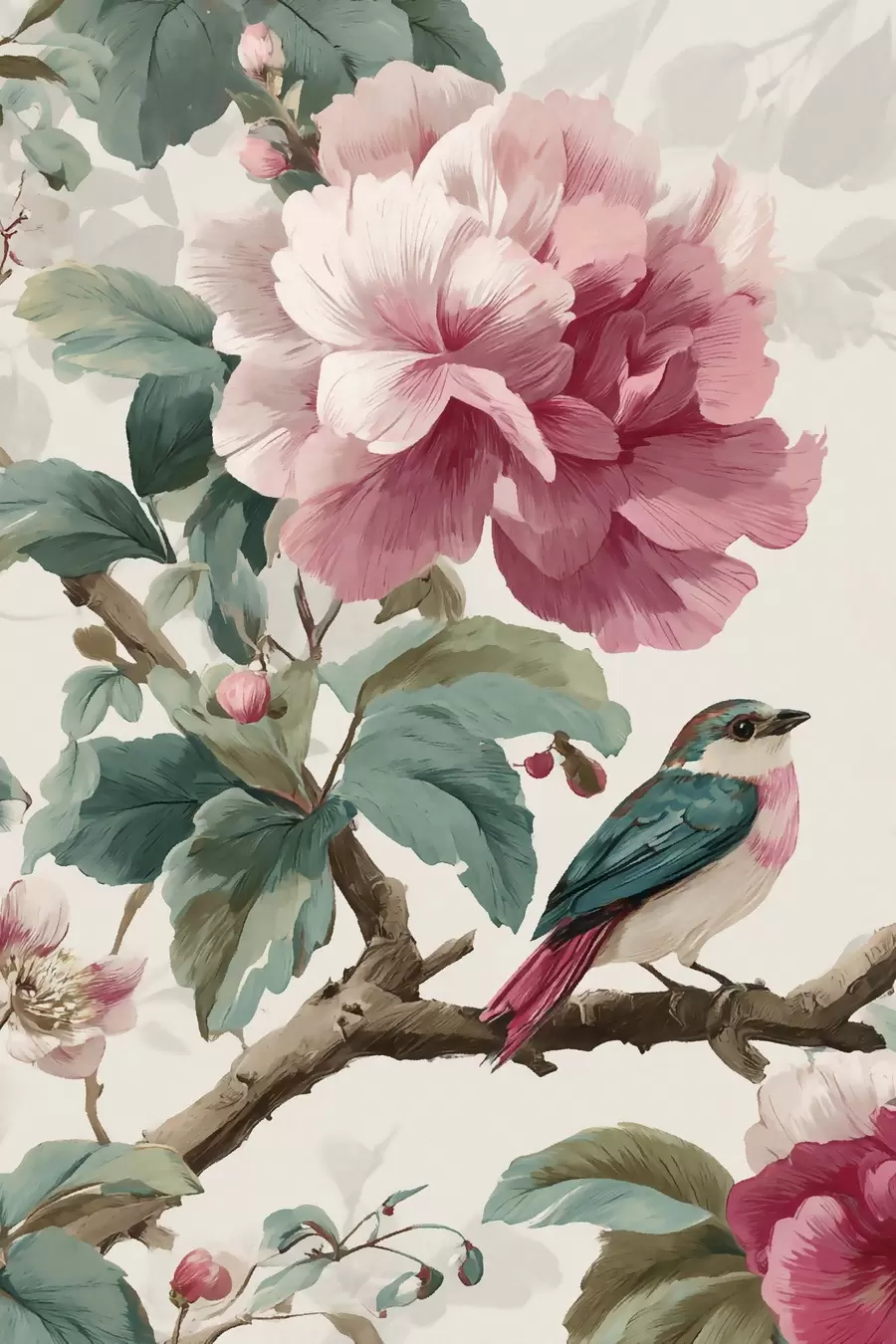 Wandbilder Rosa Akzent s48914