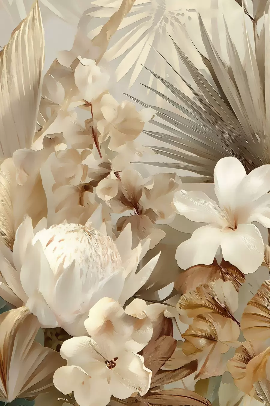 Wandbilder Licht in Blumen s48917