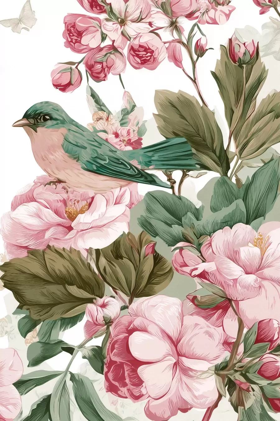 Wandbilder Stiller Garten s48919