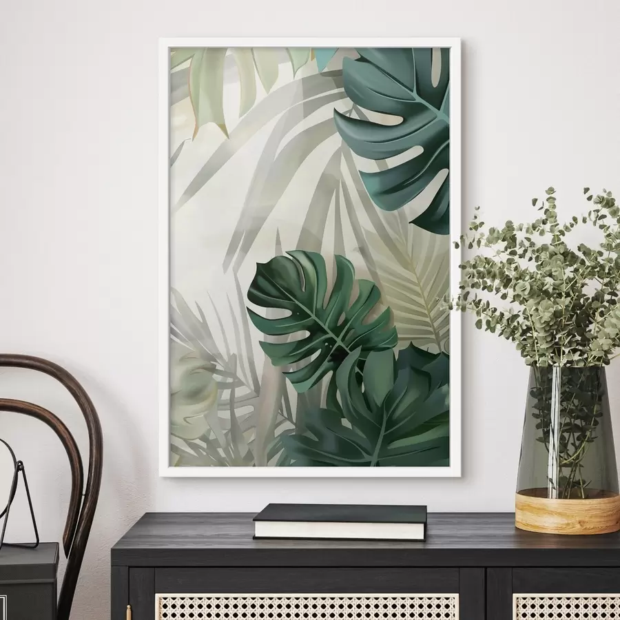 Fototapete Tiefes Grün f48909