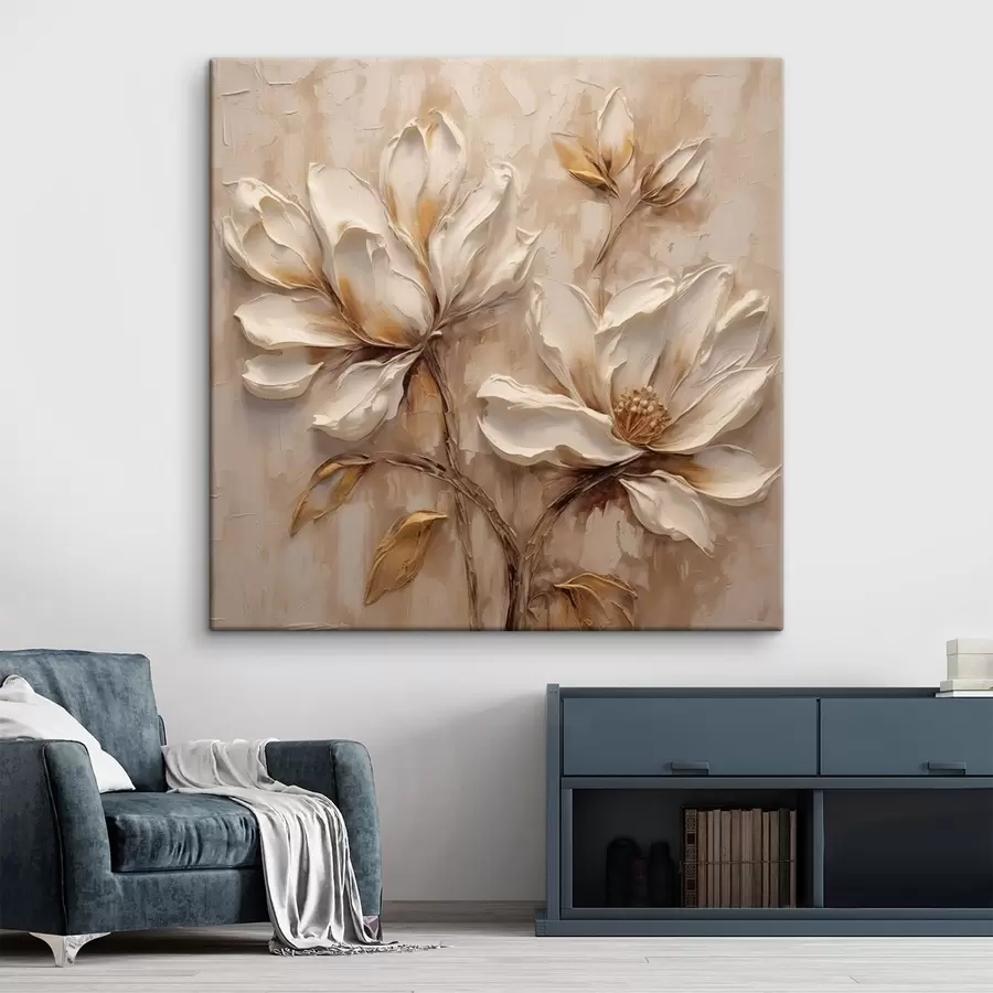 Wandbilder Vintage Blumen s48931