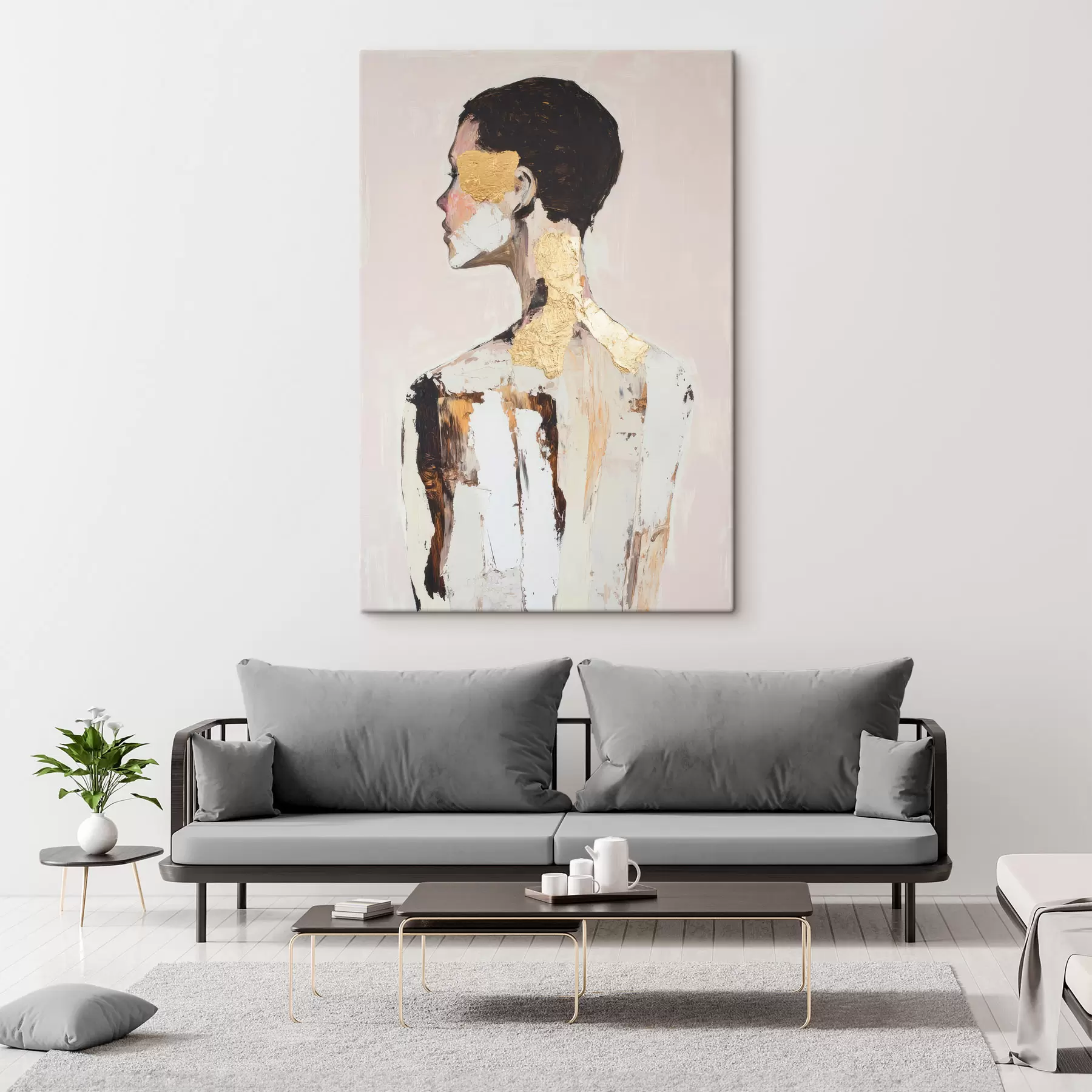 Wandbilder Abstrakte Silhouette s48699