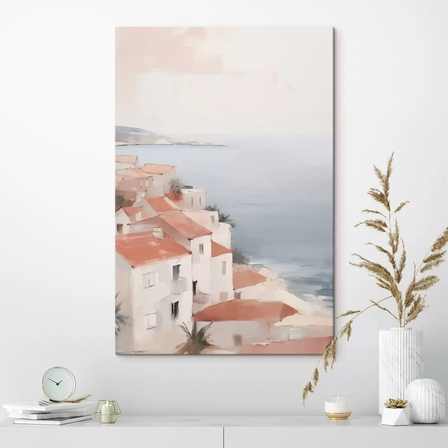 Wandbilder Stadtbild am Meer s48974