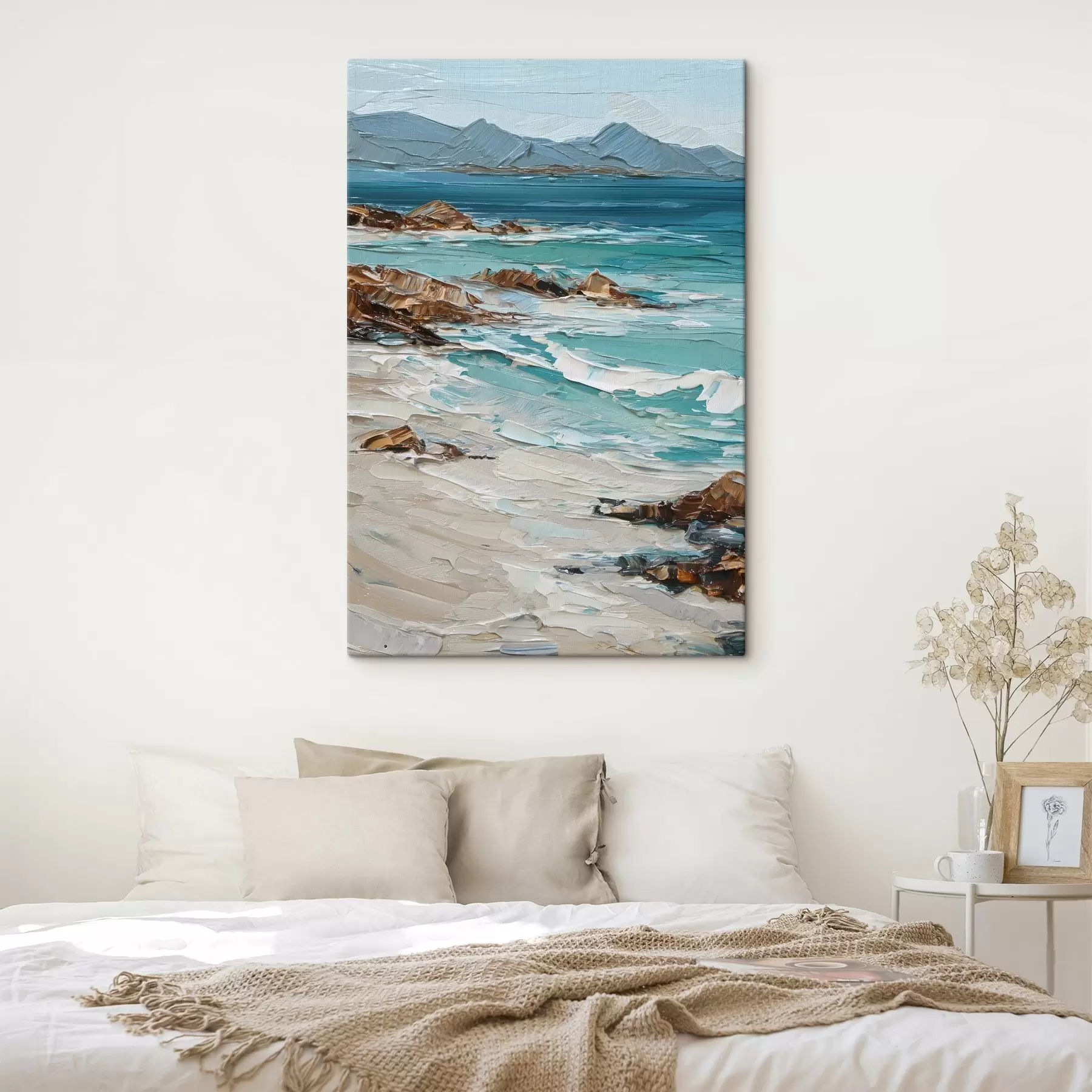 Wandbilder Meereslandschaft mit Klippen s48995