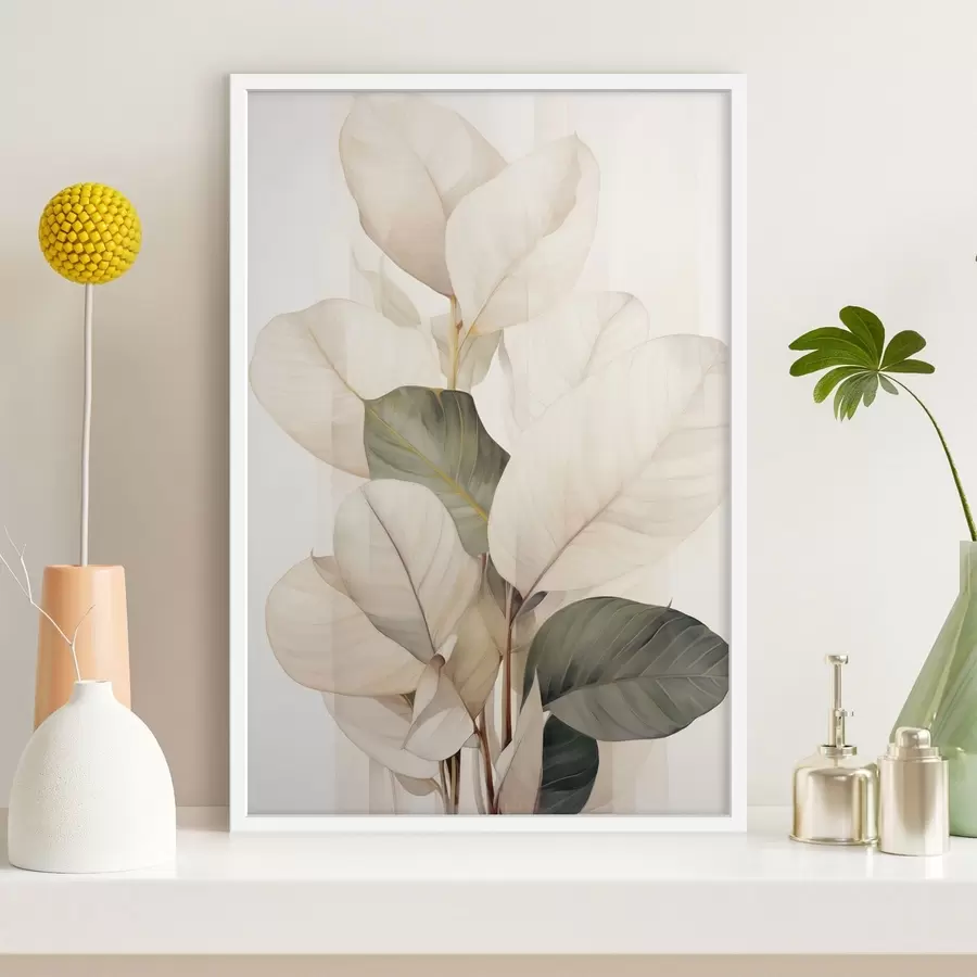 Fototapete Zierpflanzblätter f49026