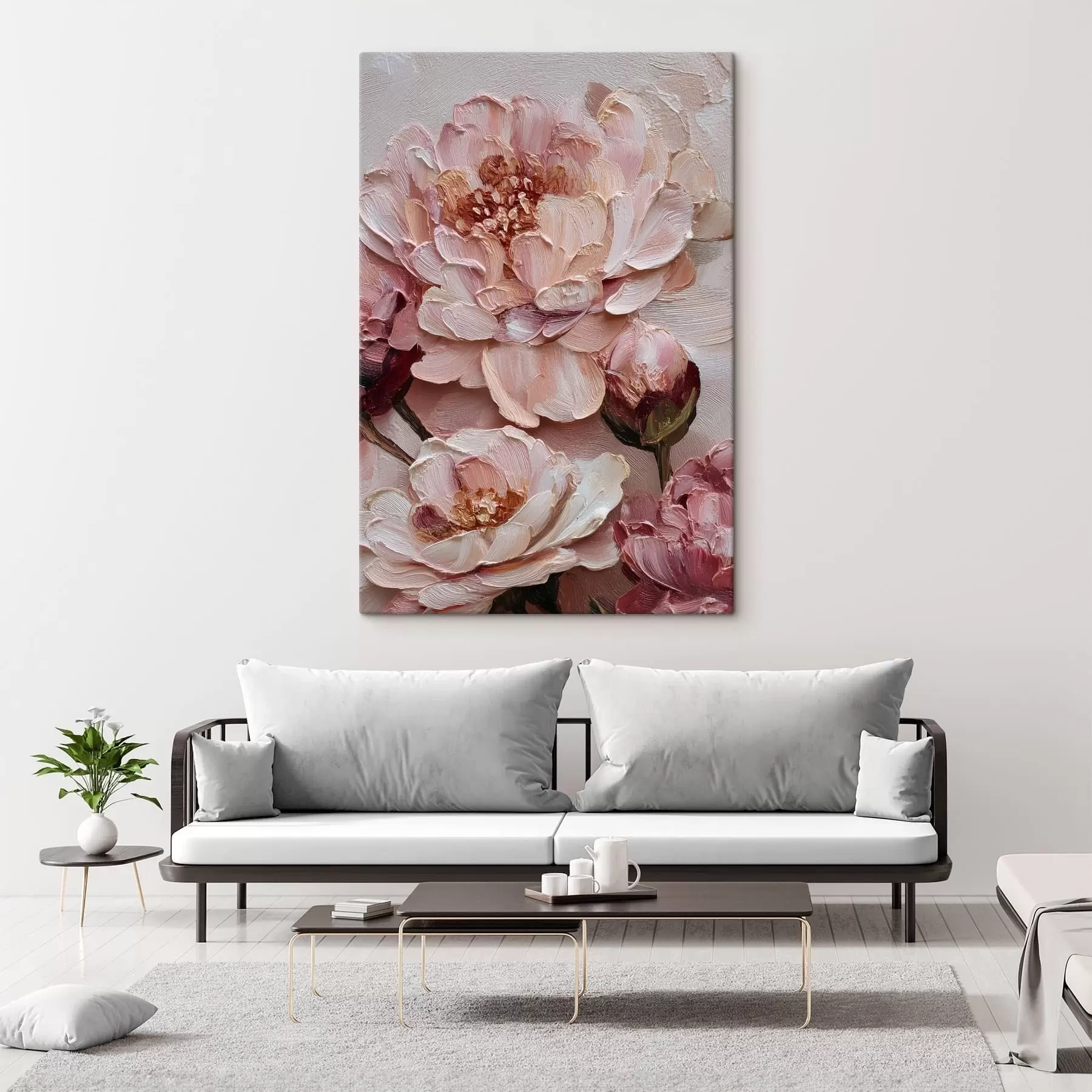 Wandbilder Pfeifenblumen-Arrangement s49012
