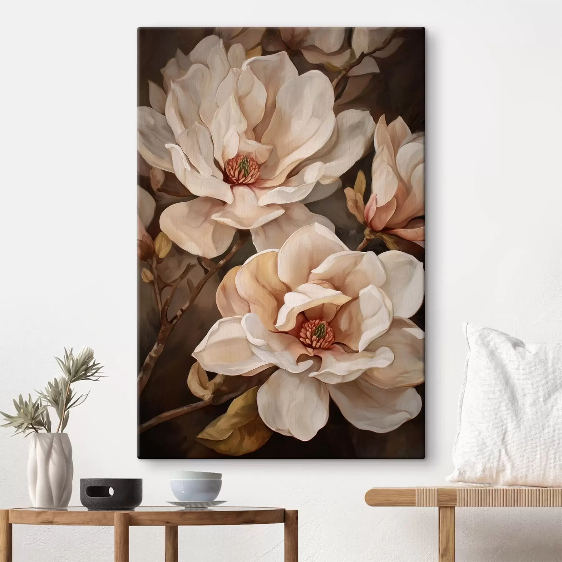 Wandbilder Magnolienzweig s49015