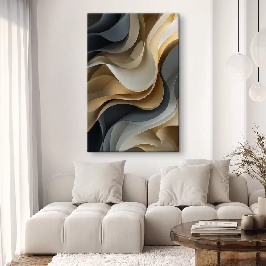 Wandbilder Abstrakte Wellen s49033