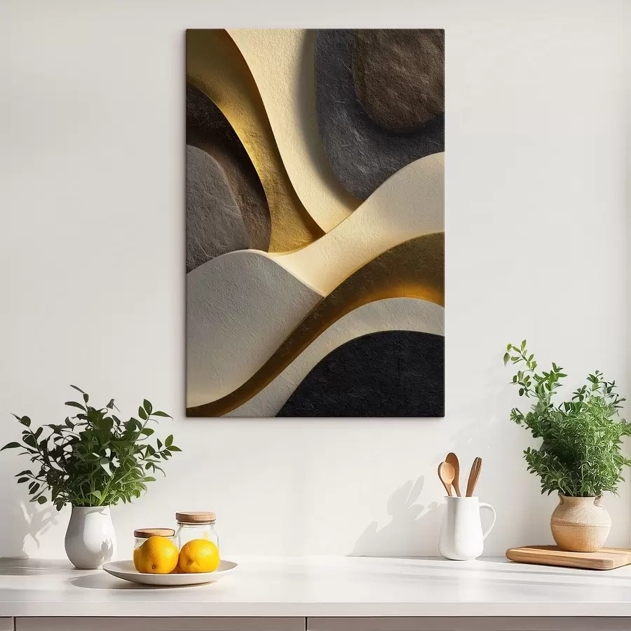 Wandbilder Fließende Formen s49034