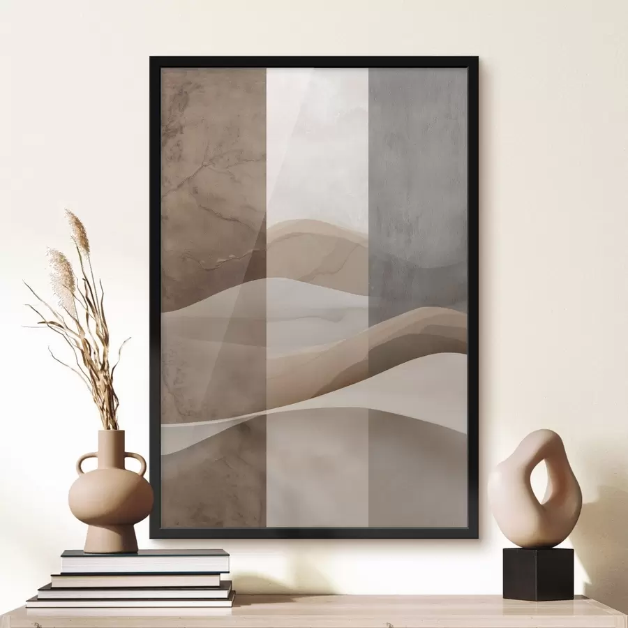 Fototapete Zusammenfassung: Sandschichten f49040