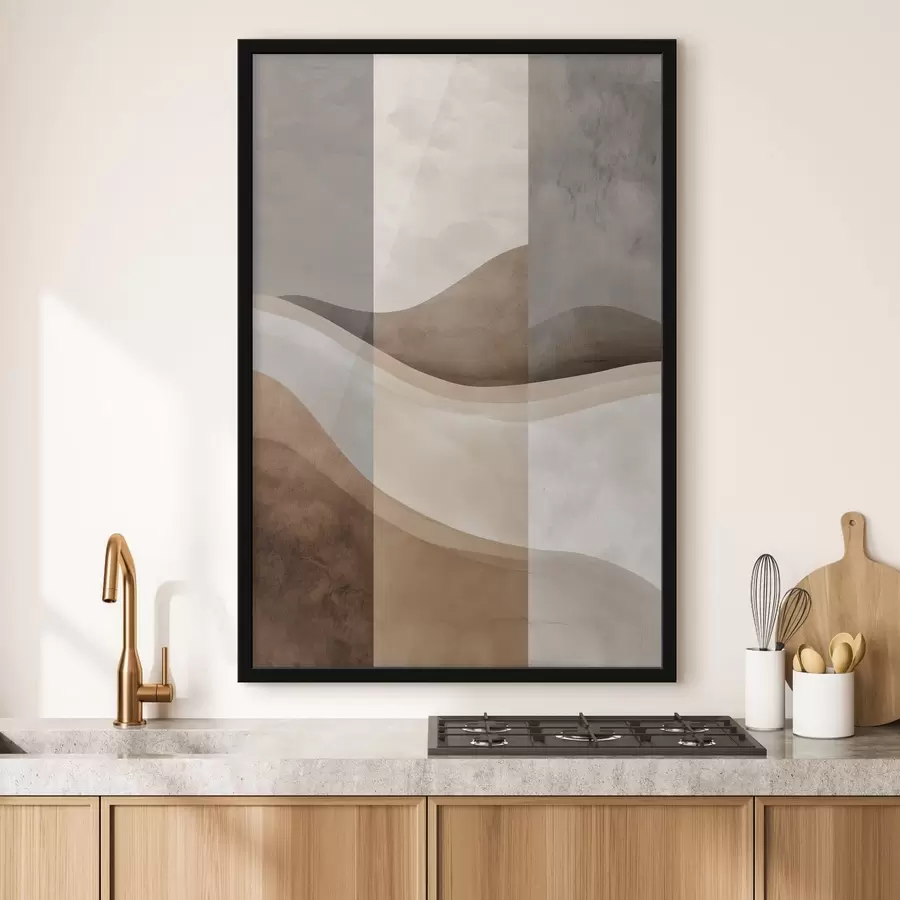 Fototapete Weiche Erdwellen f49042