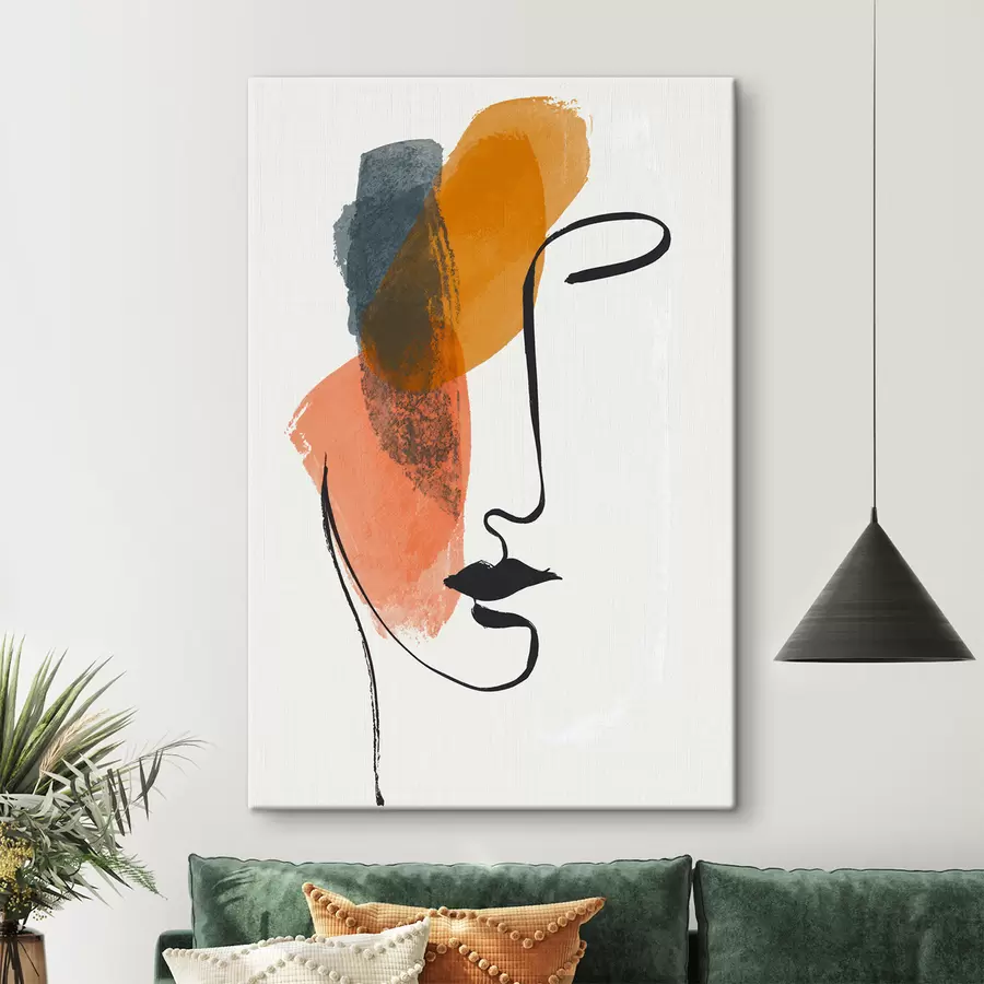 Wandbilder Abstraktes Porträt s48969