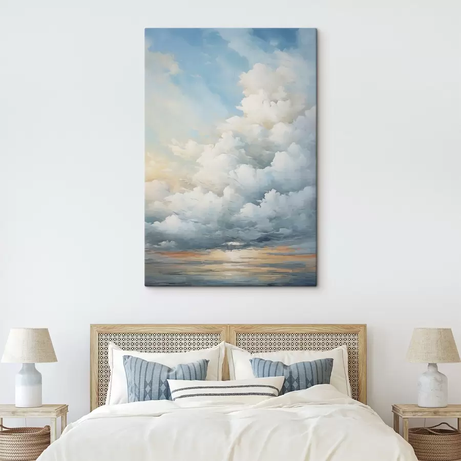 Wandbilder Wolken am Himmel Nachahmung der Malerei s49057