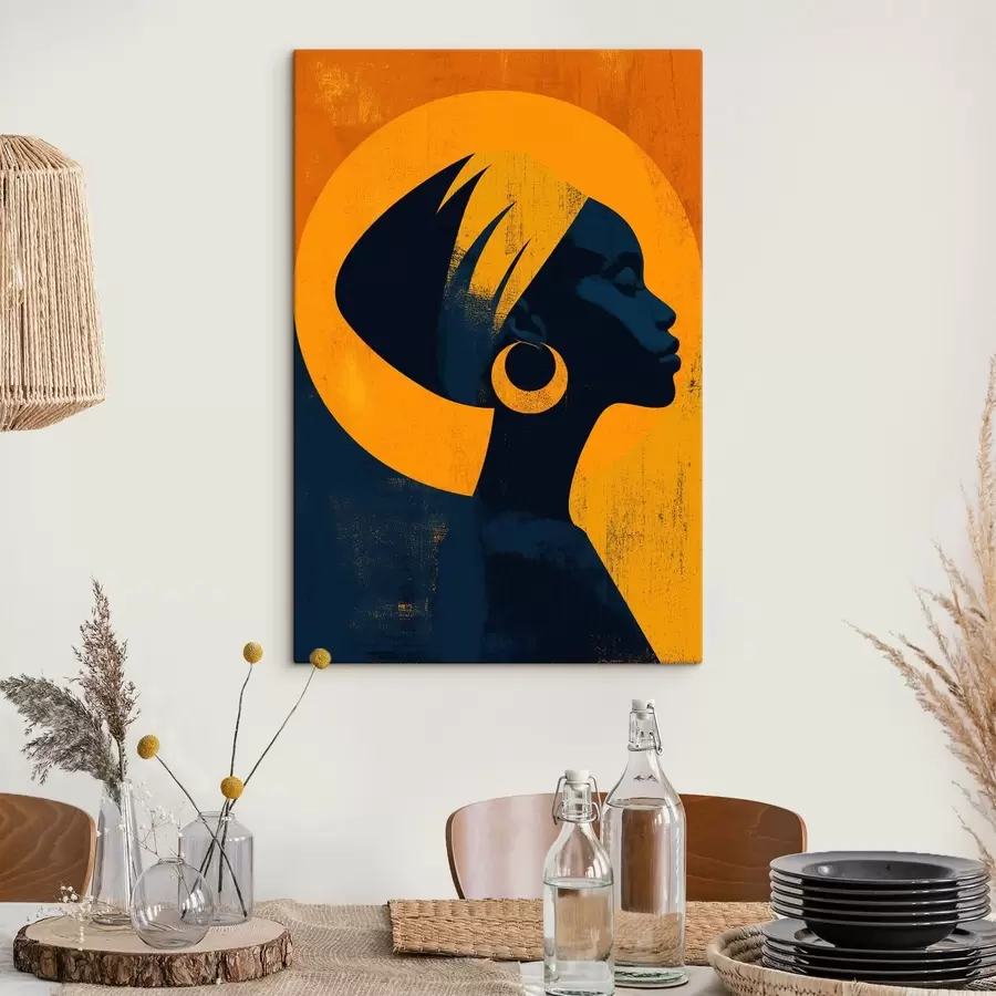 Wandbilder Afrikanisches Porträt s49085
