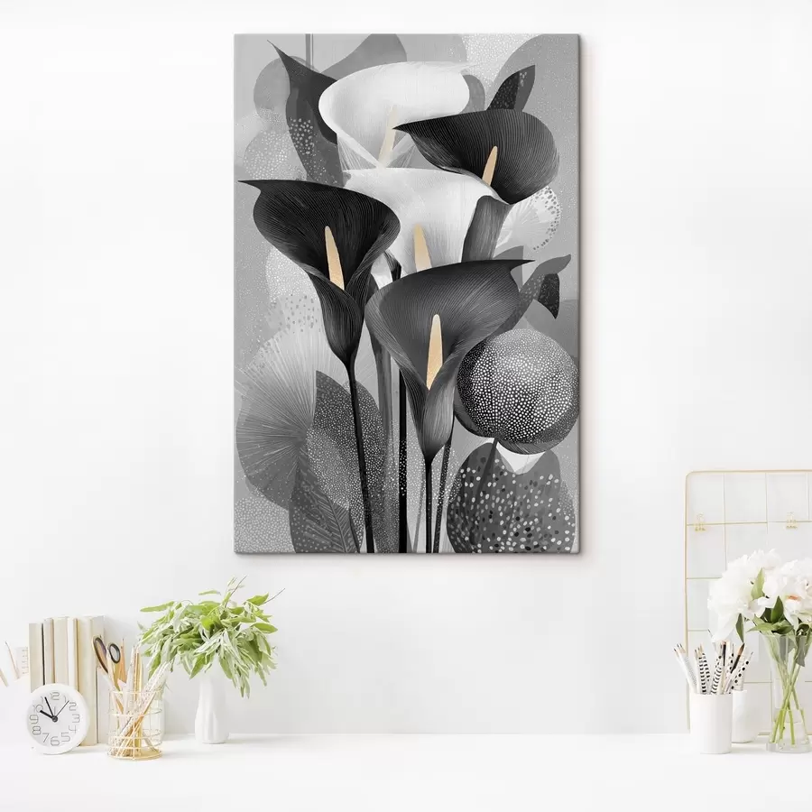 Wandbilder Calla-Lilien s49086