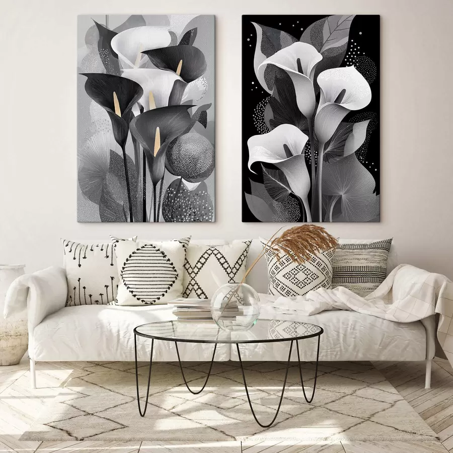 Wandbilder Calla-Lilien m30455