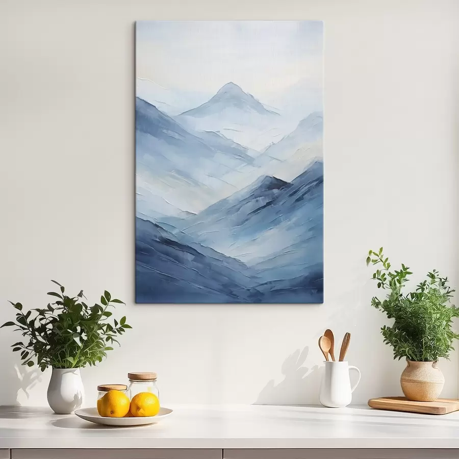 Wandbilder Berge Nachahmung Malerei s49070