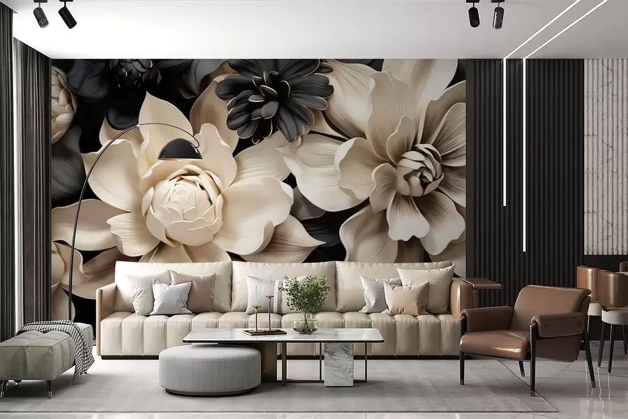 Fototapete Fantasieblumen w05618
