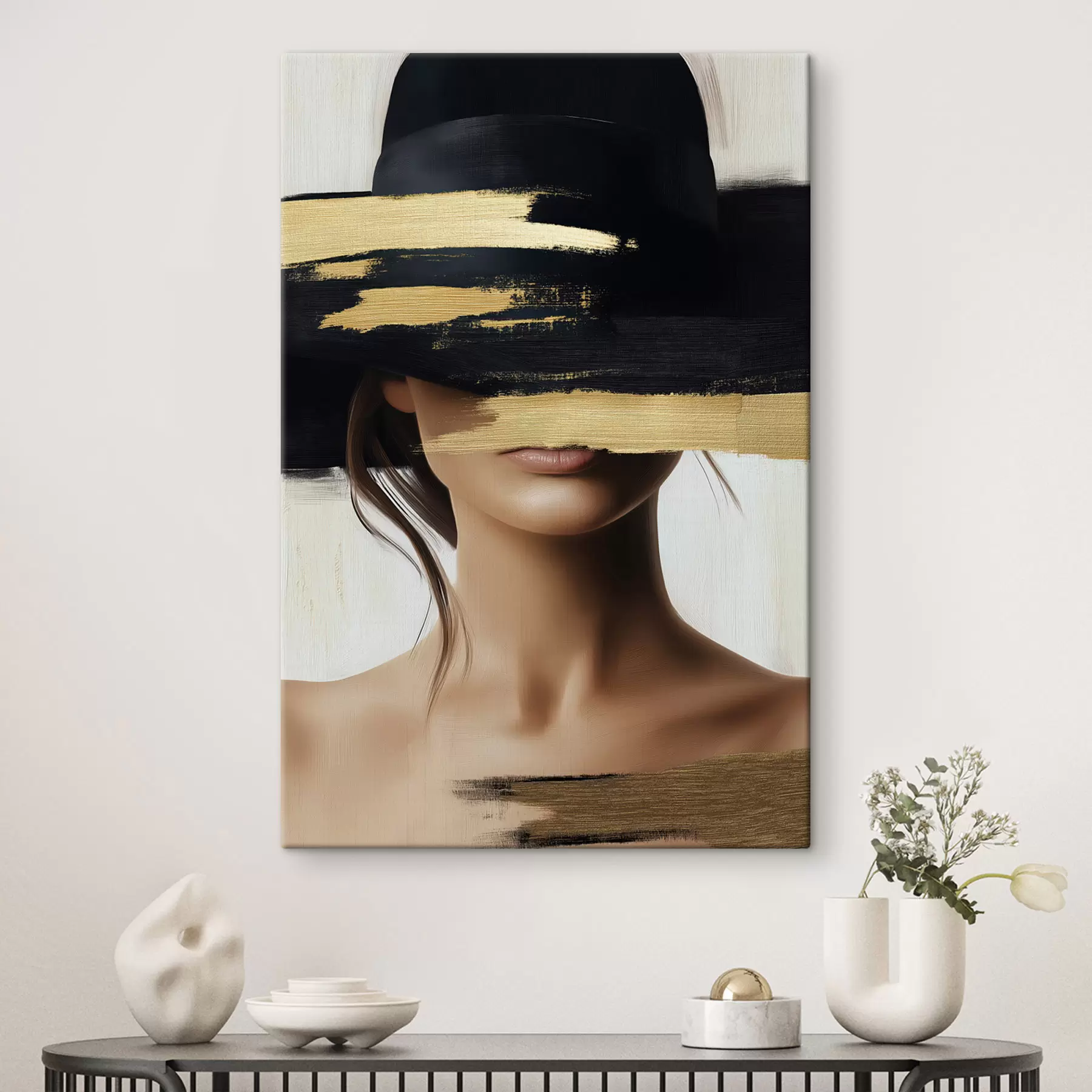 Wandbilder Abstraktes Gesicht s49268