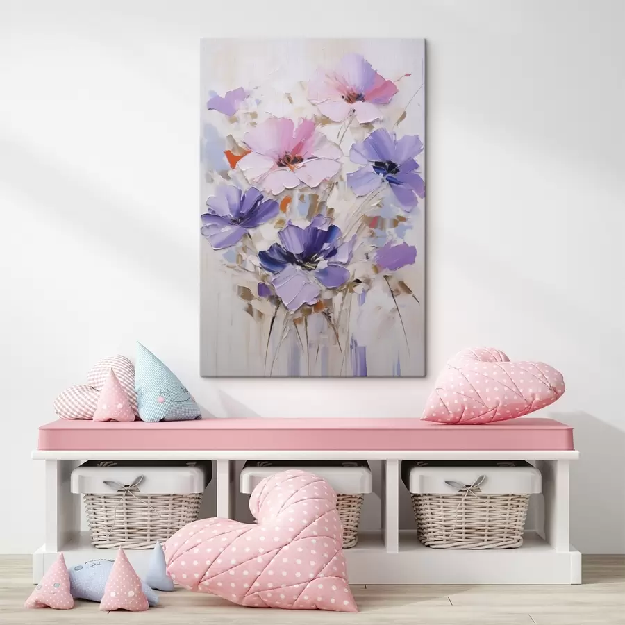 Wandbilder Blumen, Imitationsgemälde s49136