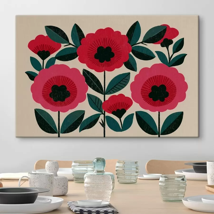 Wandbilder Volksblumen s49301