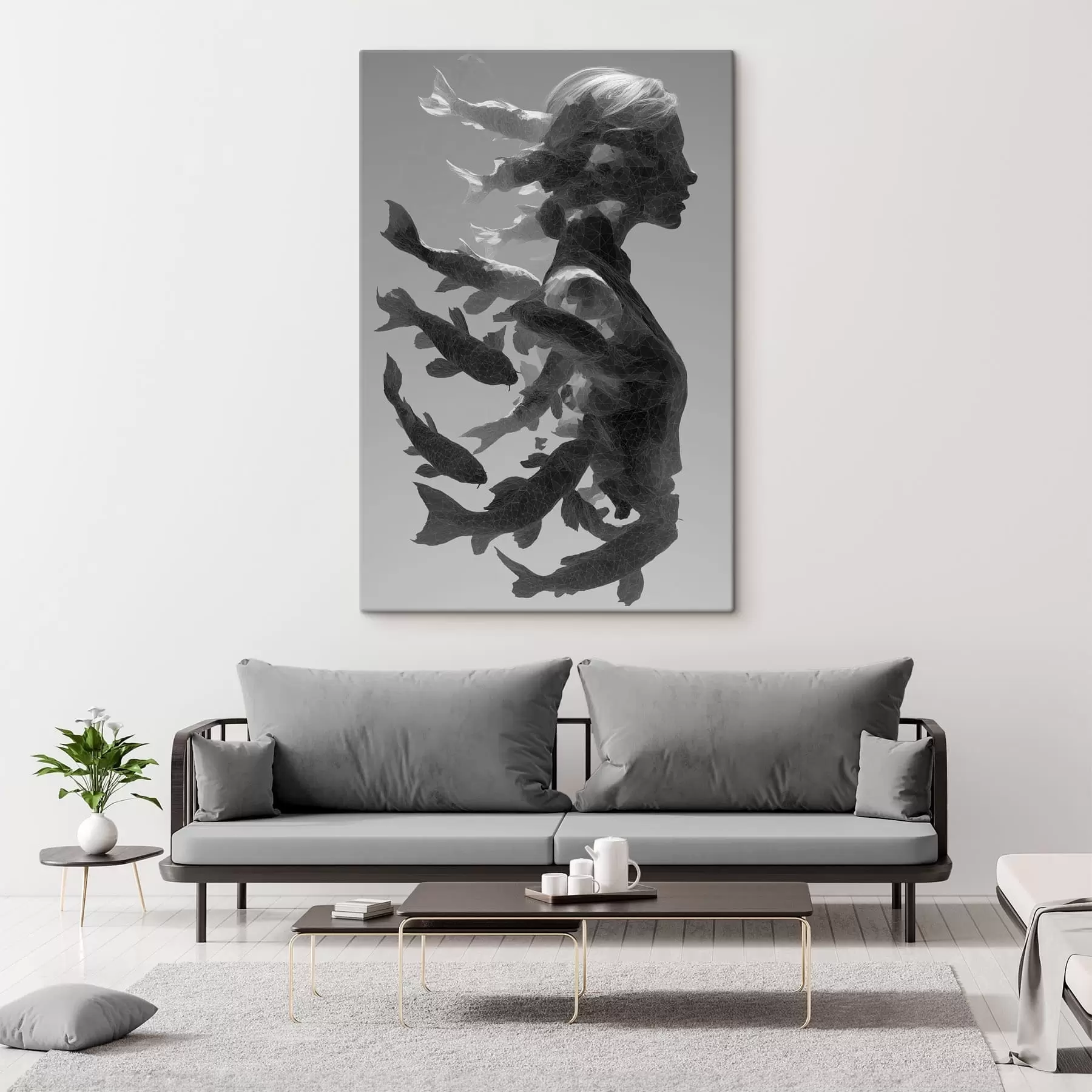 Wandbilder Koi im Inneren s49329