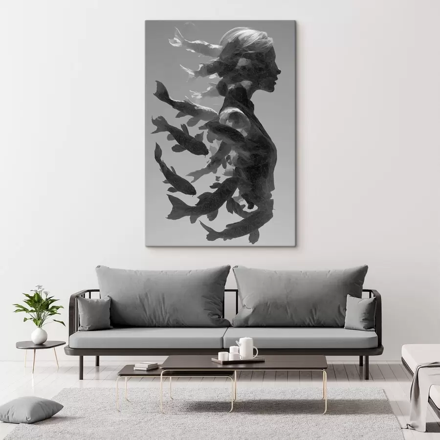 Wandbilder Koi im Inneren s49329