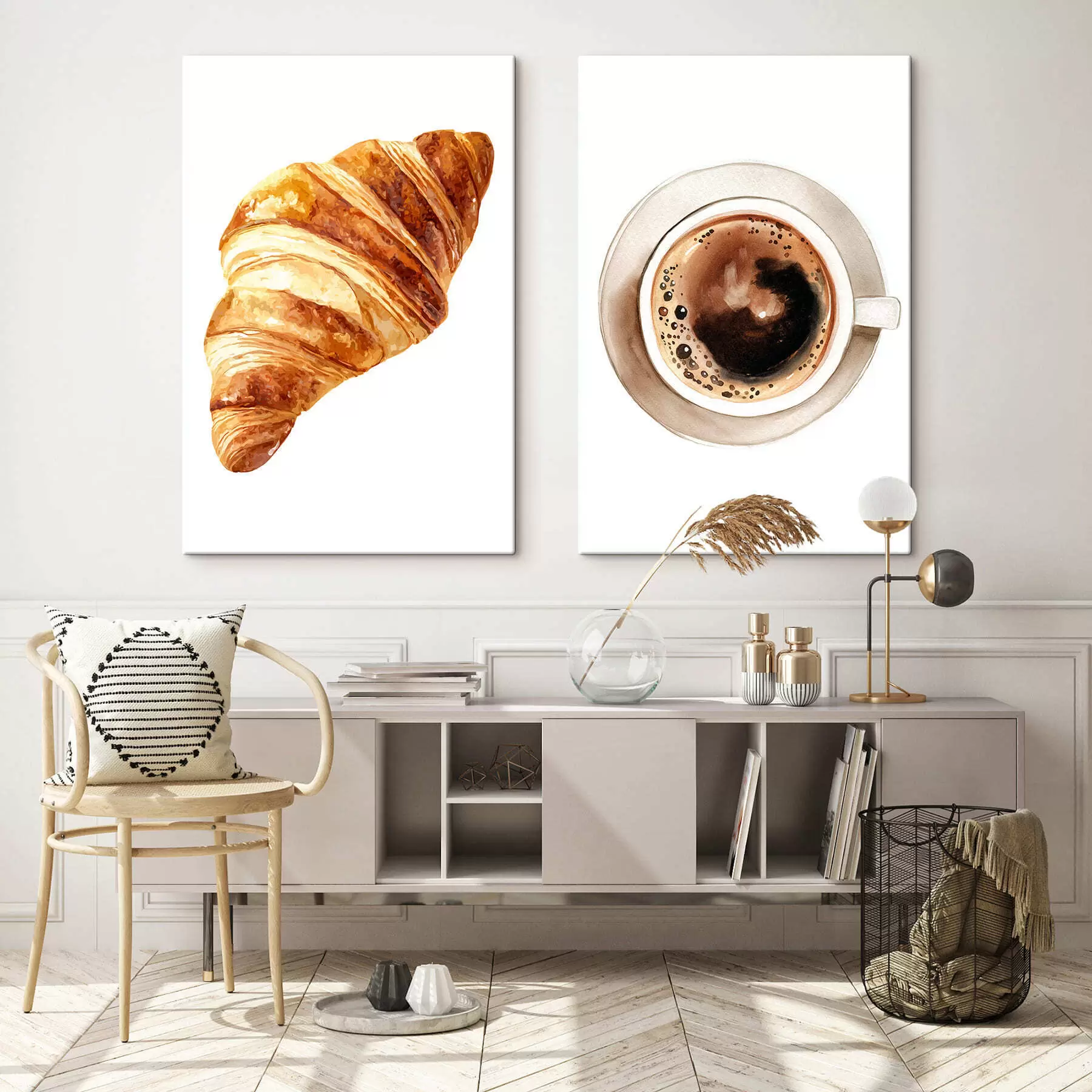 Wandbilder Stimmung beim Morgenkaffee m30515
