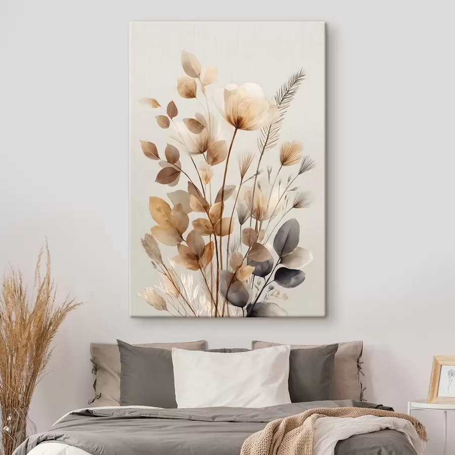 Wandbilder Getrocknete Blumen s49233