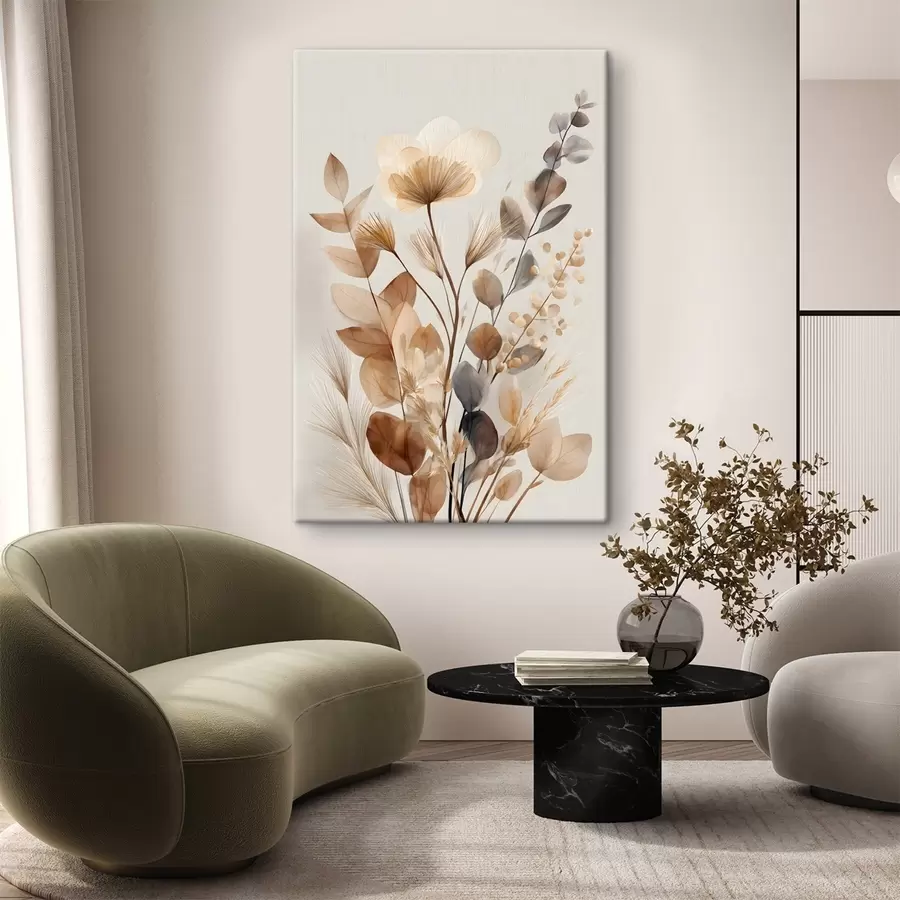 Wandbilder Getrocknete Blumen s49234