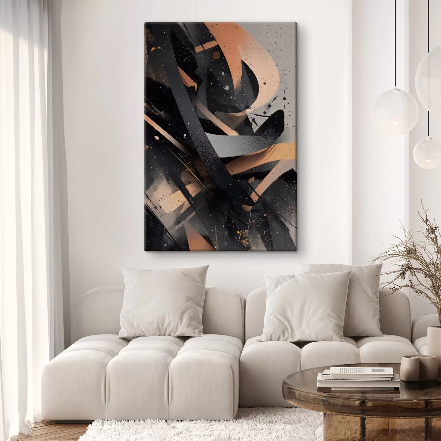 Wandbilder Moderne Kalligraphie im Graffiti-Stil s49247