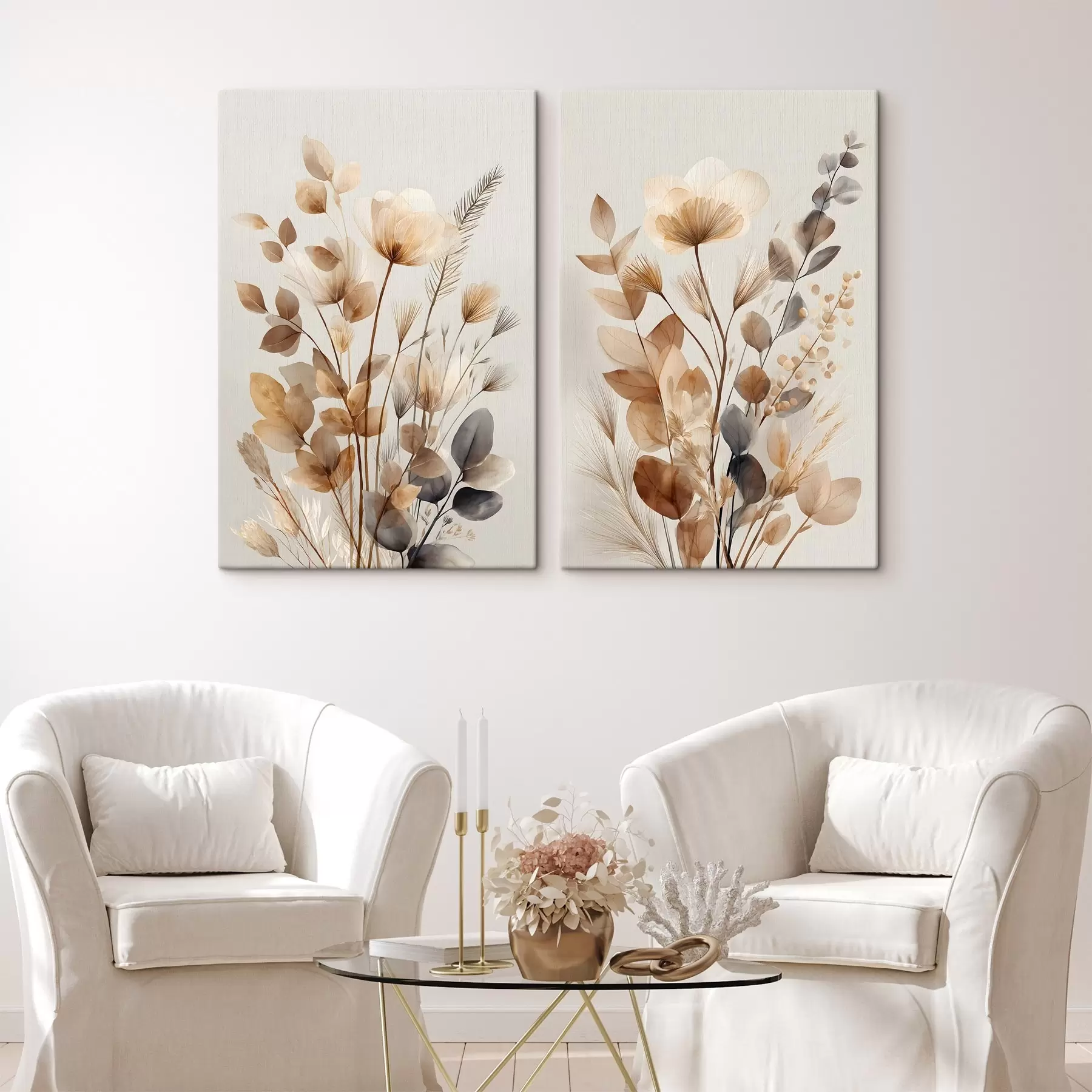 Wandbilder Getrocknete Blumen m30535