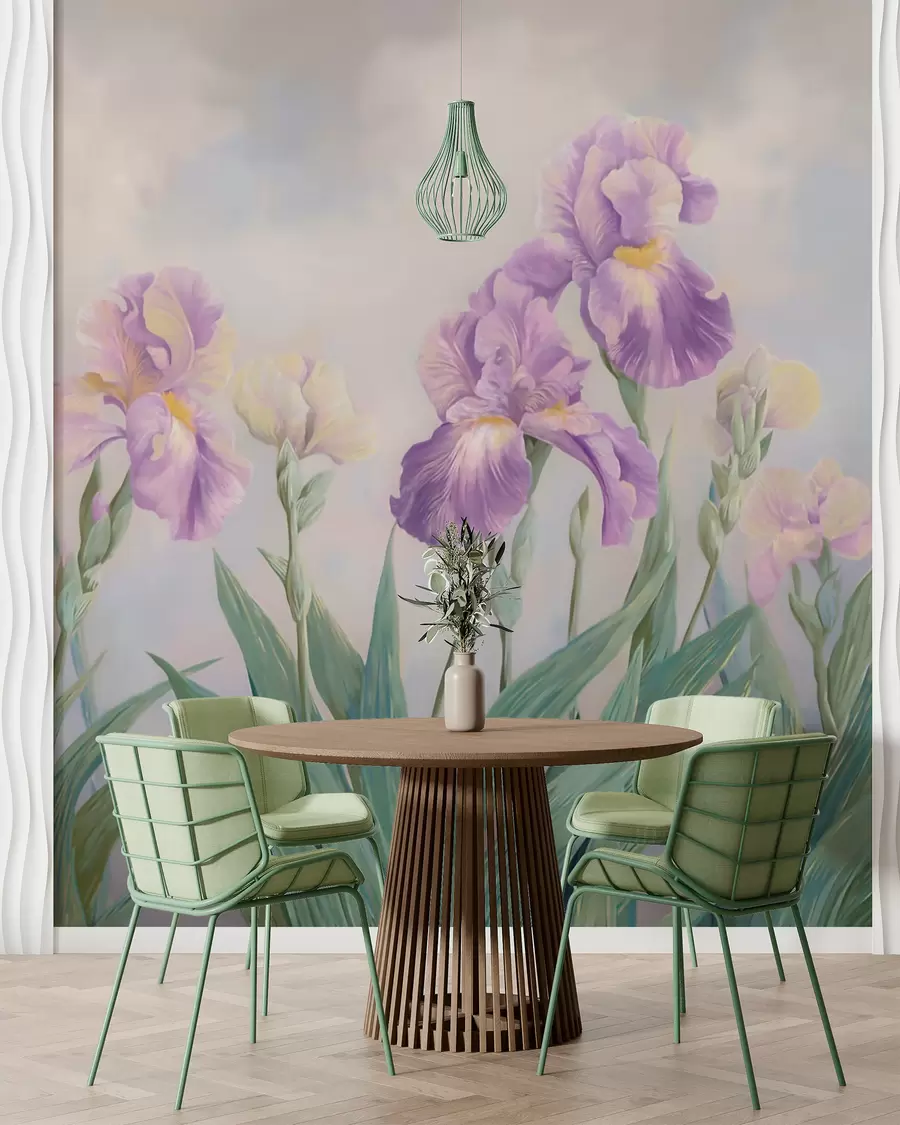 Fototapete Klassische Blumen w05646