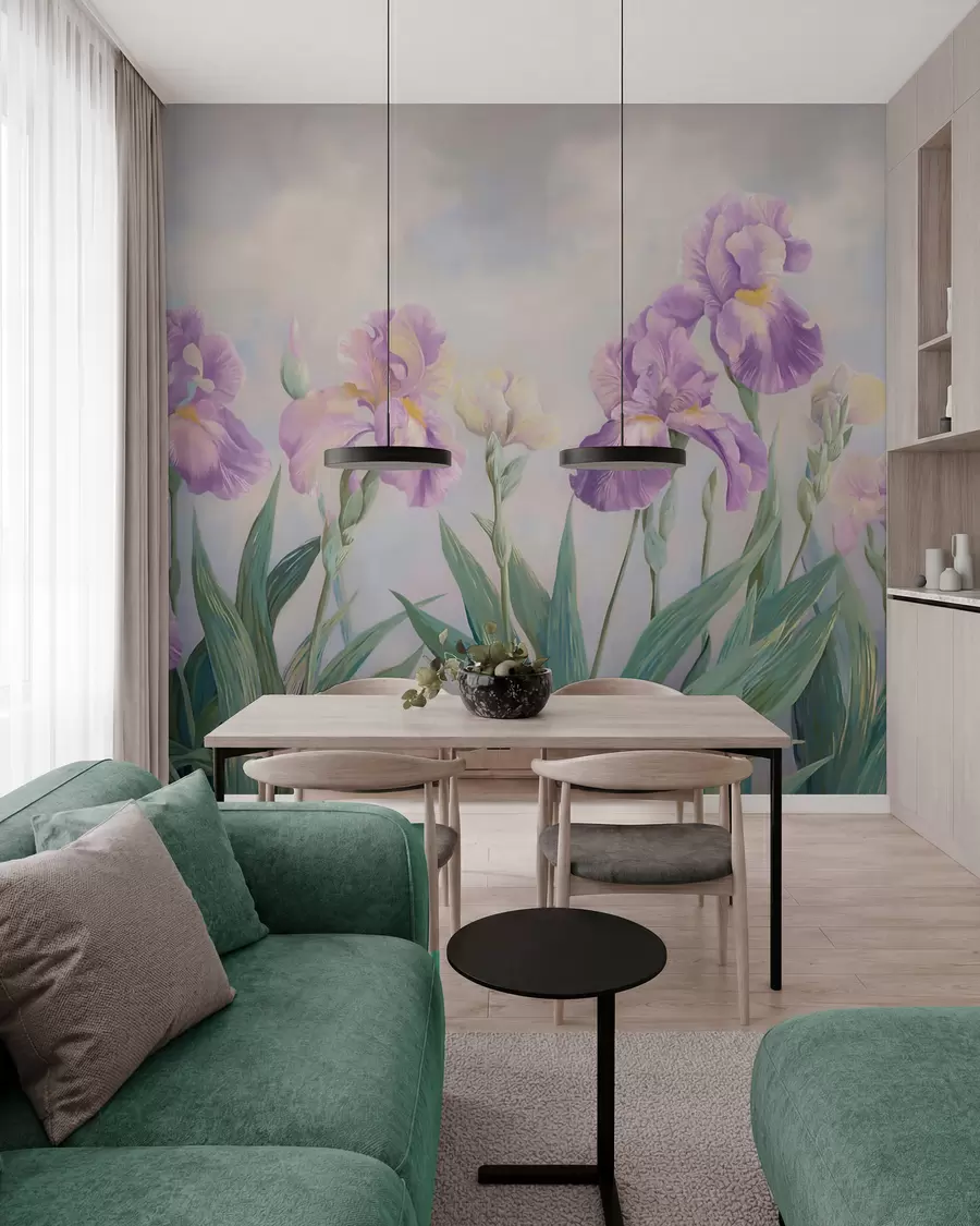 Fototapete Klassische Blumen w05646
