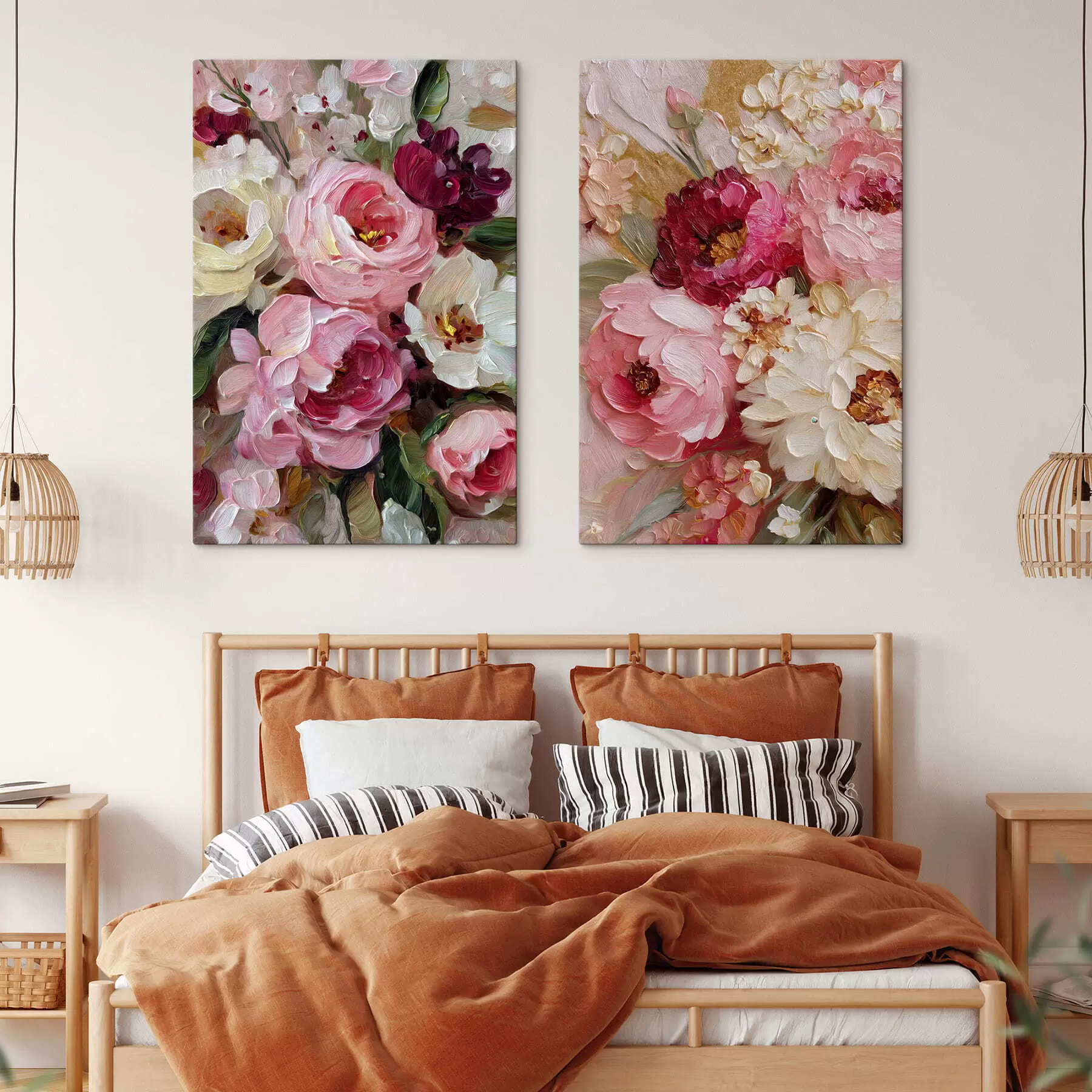 Wandbilder Blumenarrangement m30562