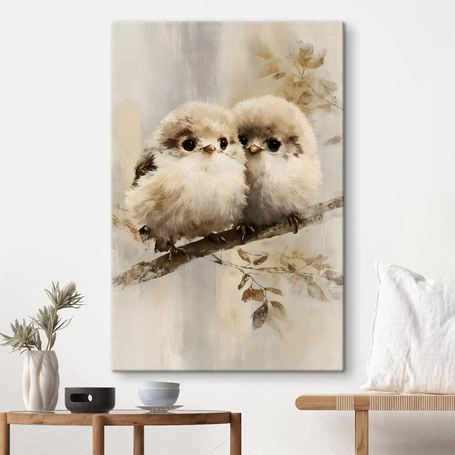 Wandbilder Süßer kleiner Vogel s49425
