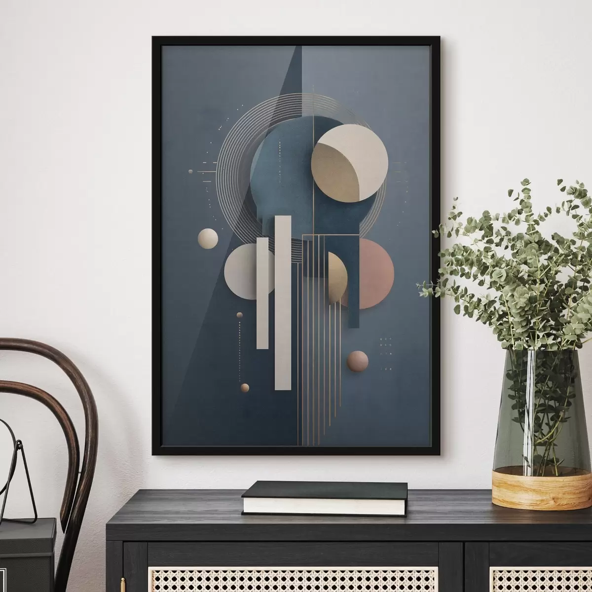 Poster Abstrakte Geometrie f49430