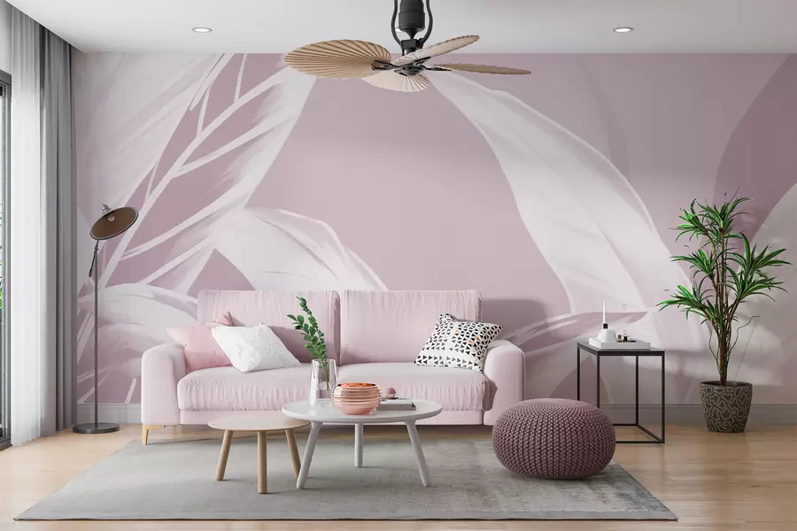 Fototapete Lange Bananenblätter w05681v3
