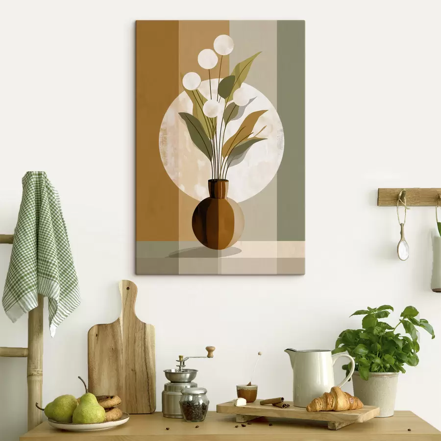Wandbilder Blumen in einer Vase s49531