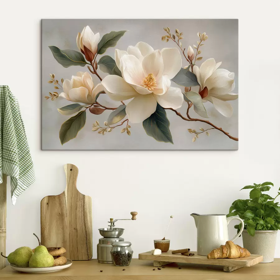 Wandbilder Ein Zweig mit Blüten s49538