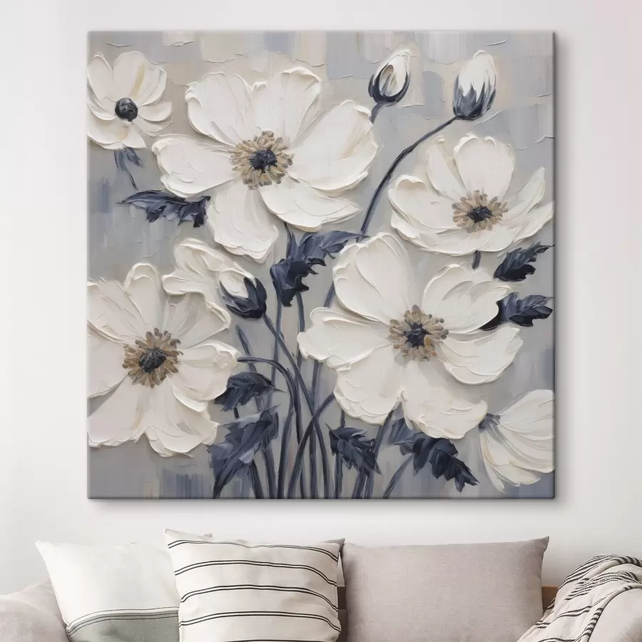 Wandbilder Blumen Nachahmung Malerei s49505