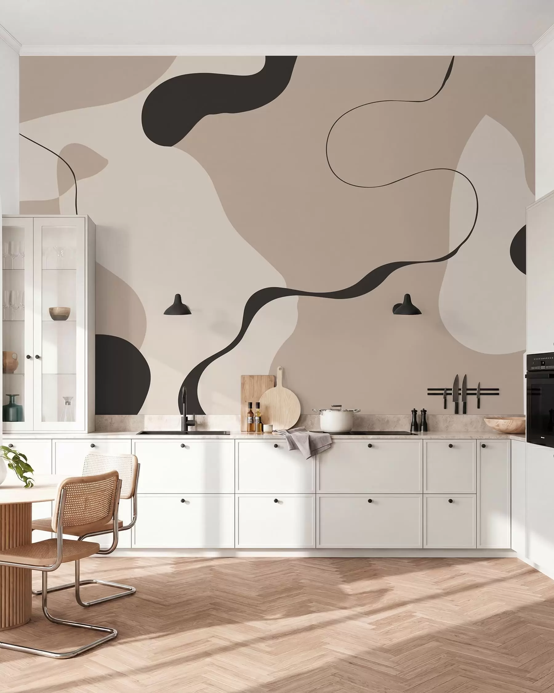 Fototapete Abstrakte Linie w05654
