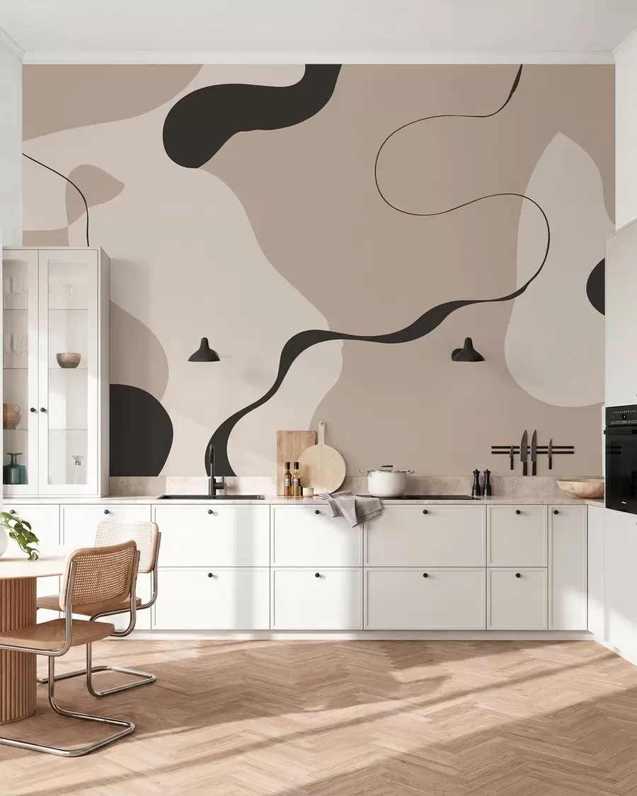 Fototapete Abstrakte Linie w05654