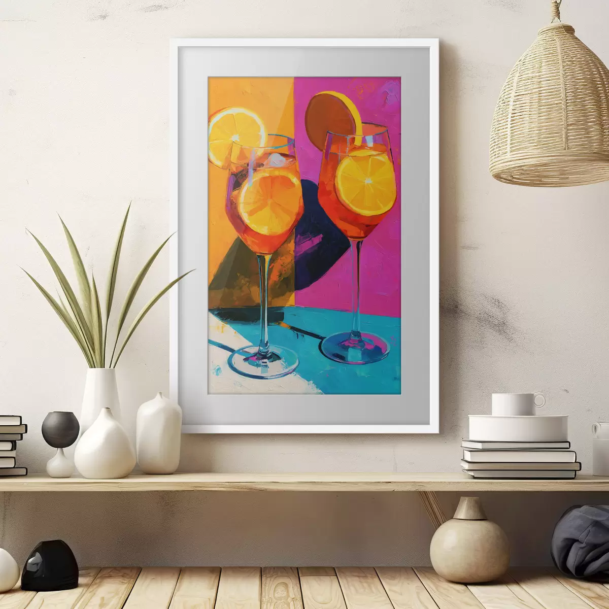 Poster Ein Zitrus-Cocktail f49607