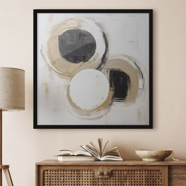 Poster Abstraktion Nachahmung der Malerei, Posters in Stil Modern, f49604wo : Uwalls
